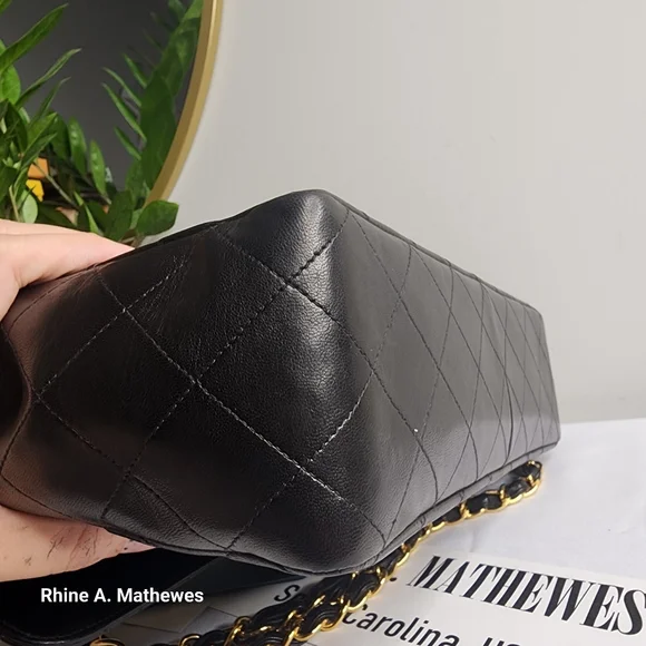 CLASSIC CHANEL JUMBO FLAP 30 24k PLATED GHW - Picture 8 of 16